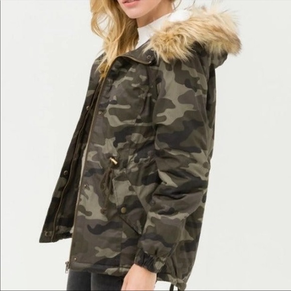 Camo Winter Coat - Picture 6 of 11